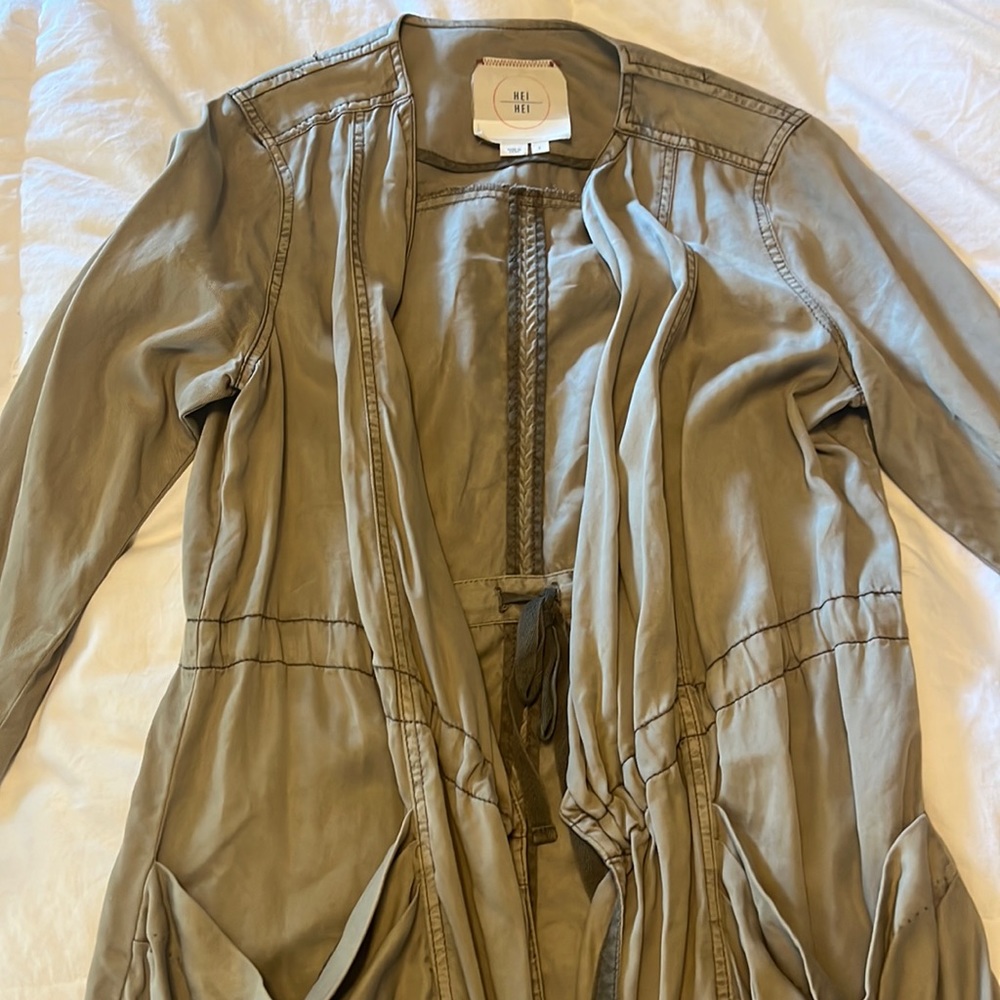 Anthropologie lightweight coat, small, worn once
